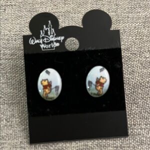 Vintage Disney Winnie the Pooh Stud Earrings